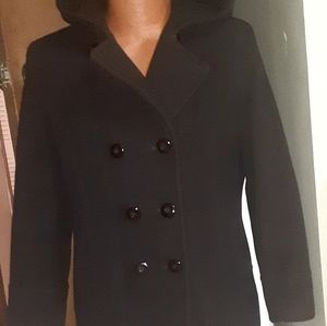 Ladies wool peacoat
